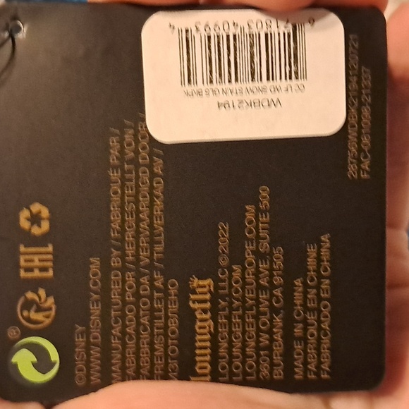 New With Tags Loungefly Stained Glass Snow White Mini Backpack Exclusive - Picture 2 of 7